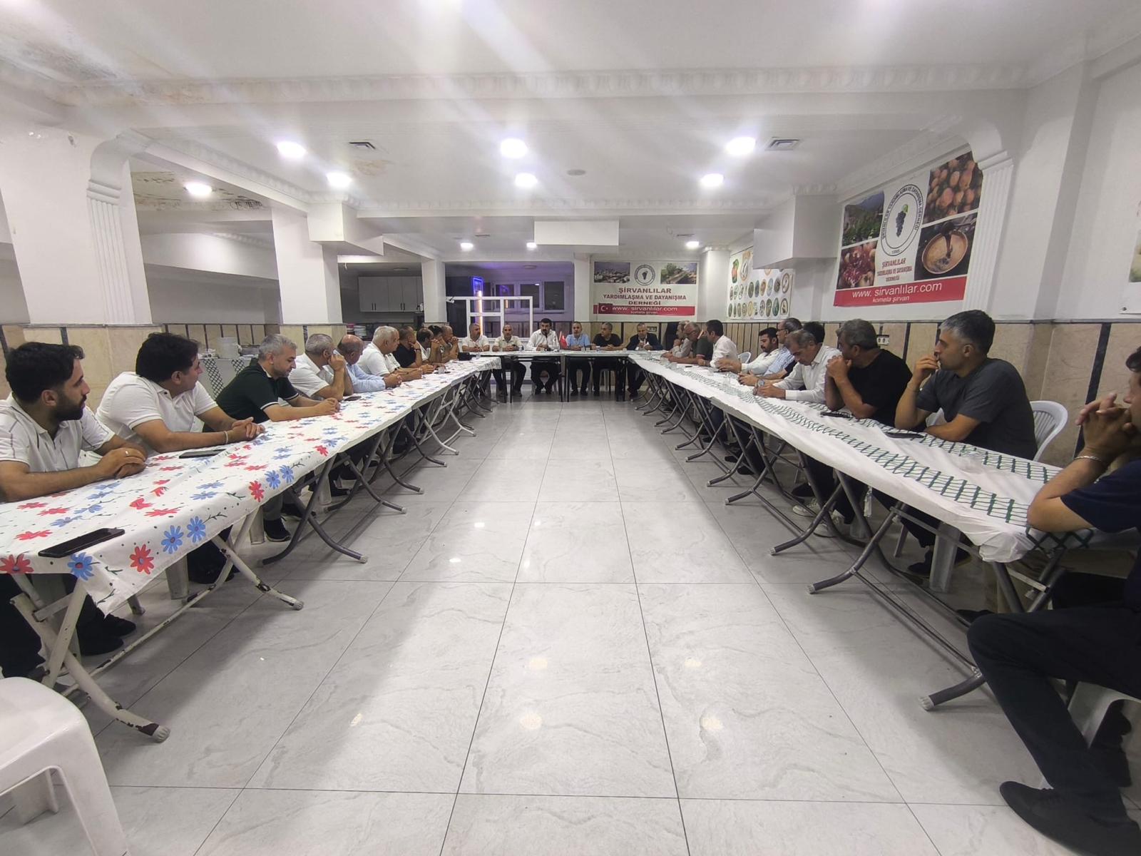 Şirvanlılar Derneği Sohbet Buluşması