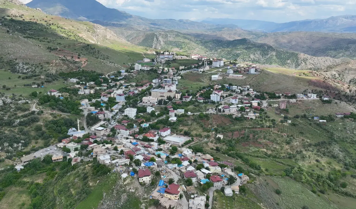 Şirvan ilçesi manzarası